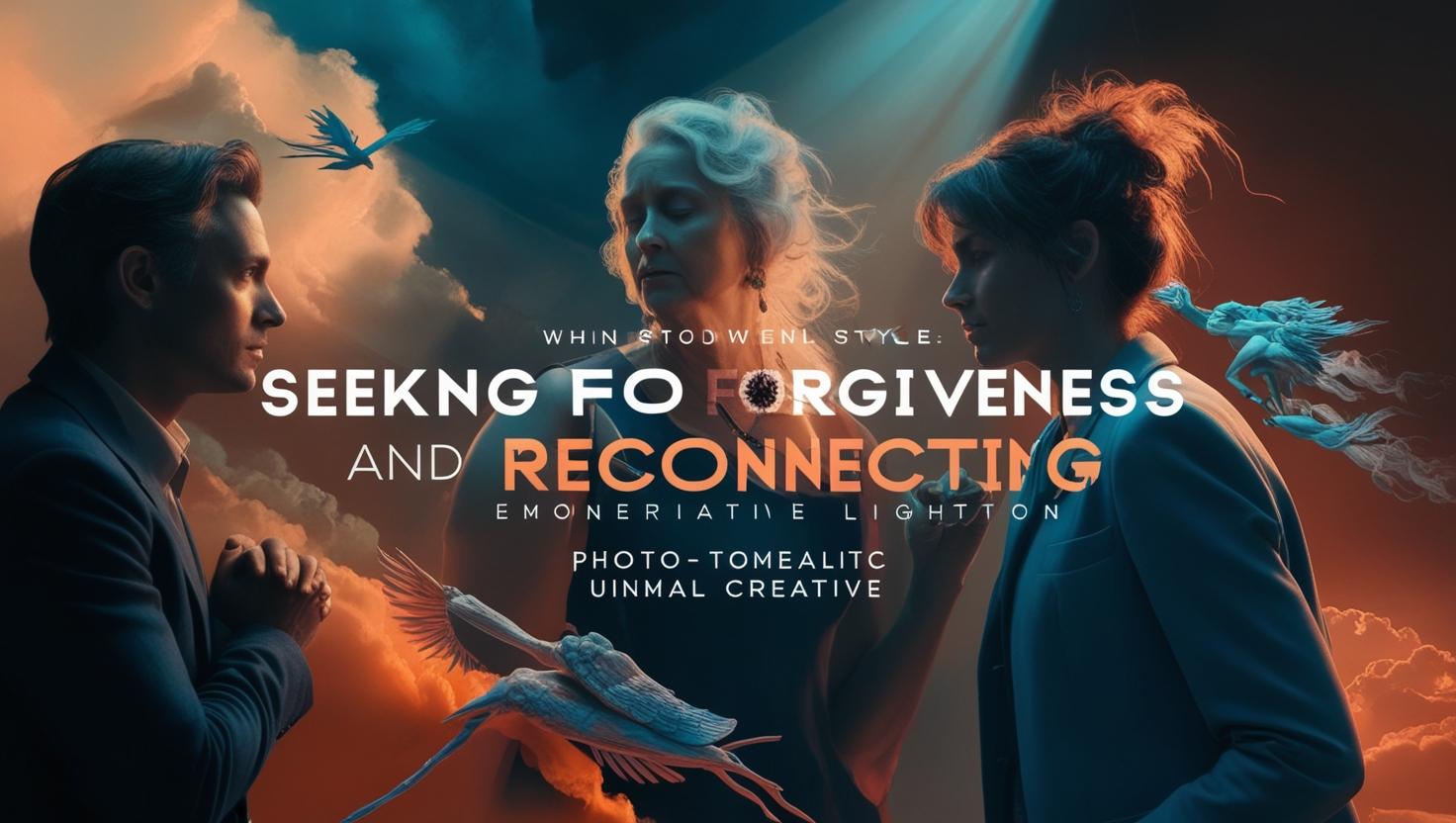 Forgiveness concept illustration