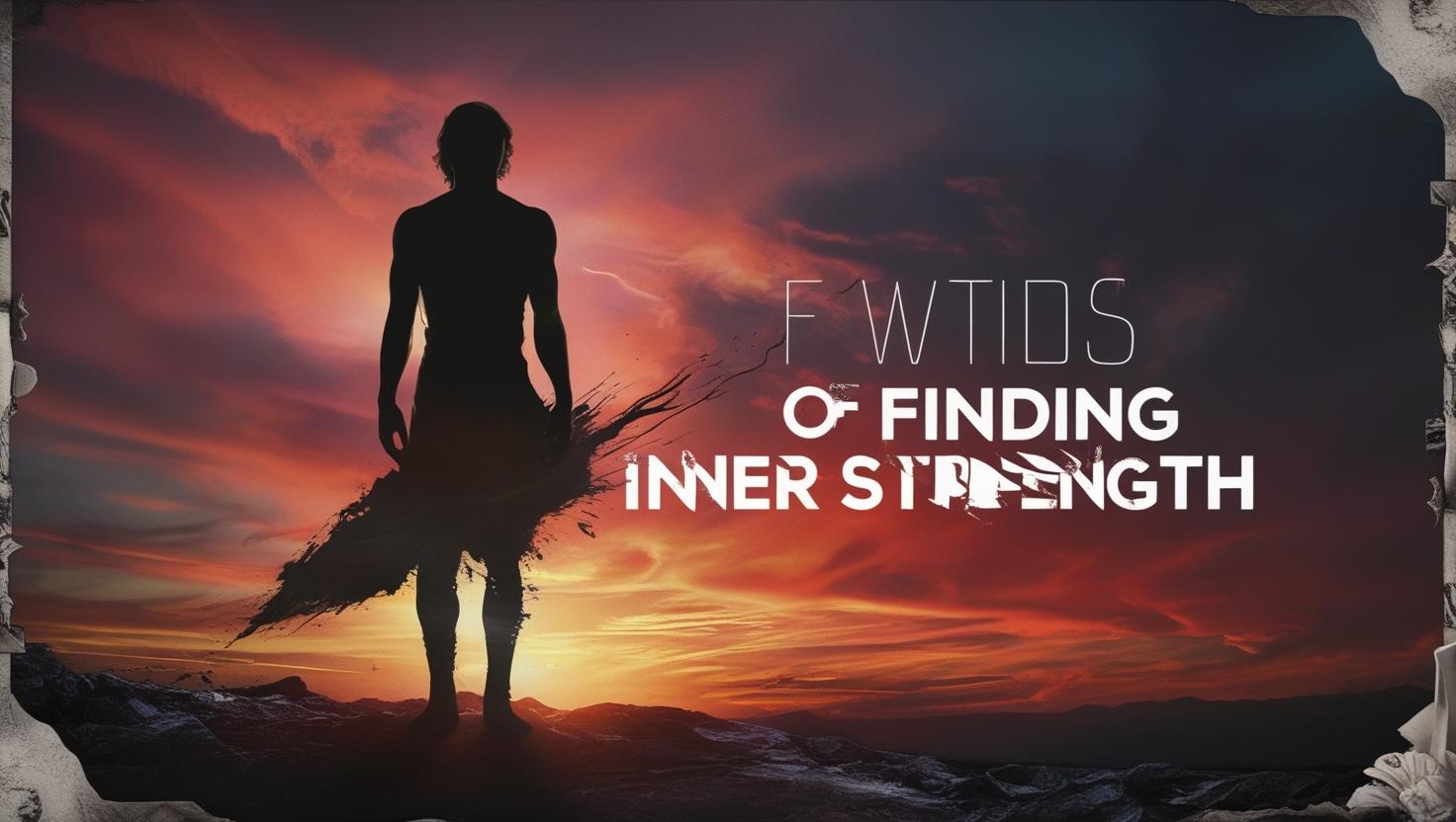 Illustration representing inner strength