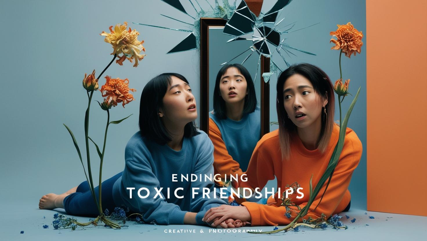 Ending toxic friendships illustration