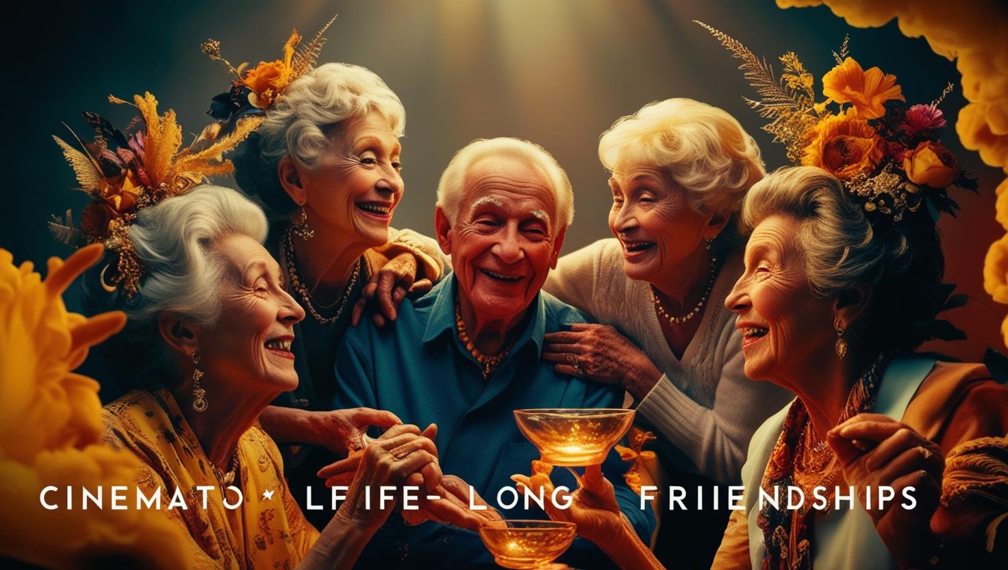 A beautiful image representing lifelong friendships