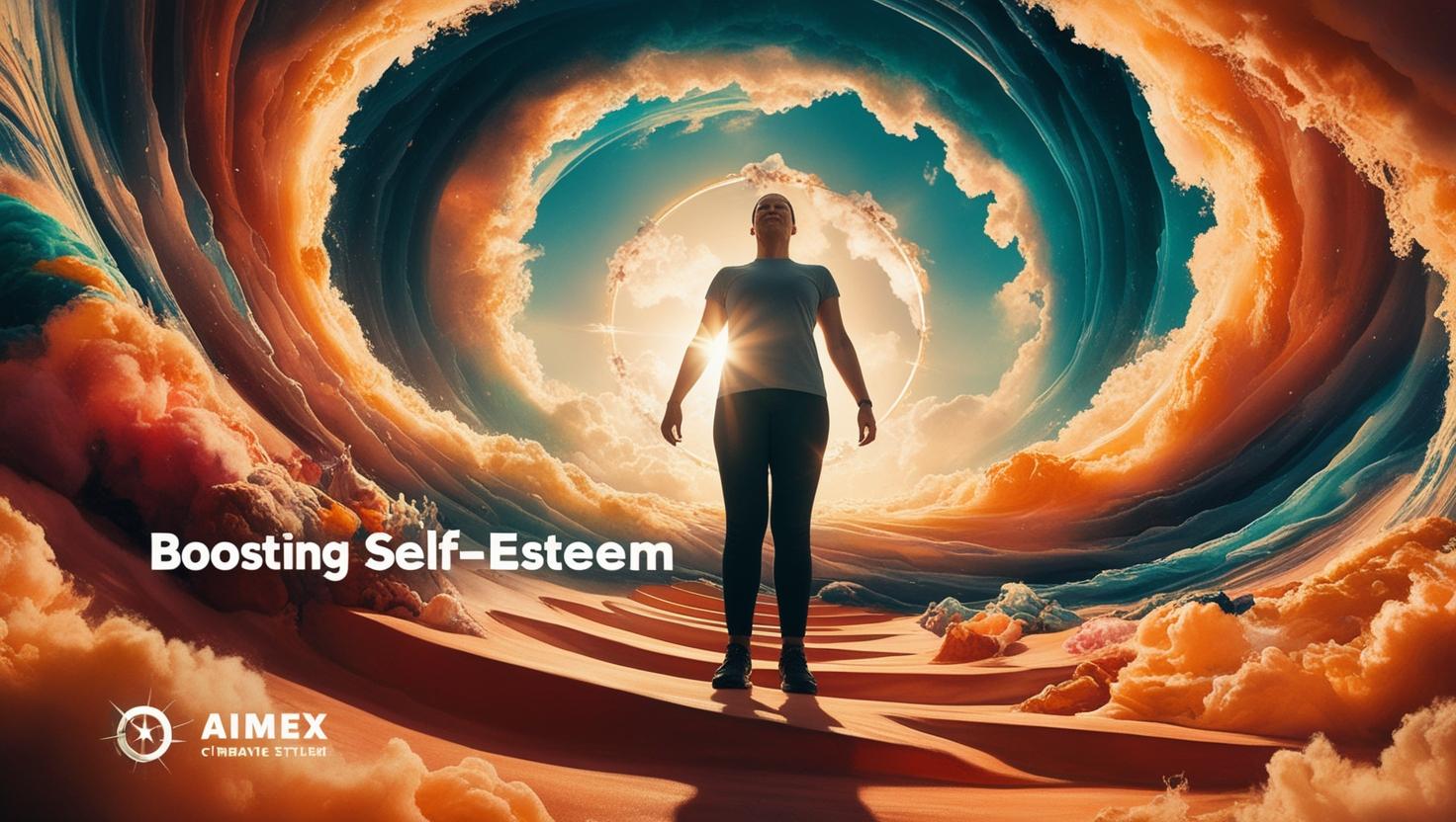 A motivational quote on self-esteem