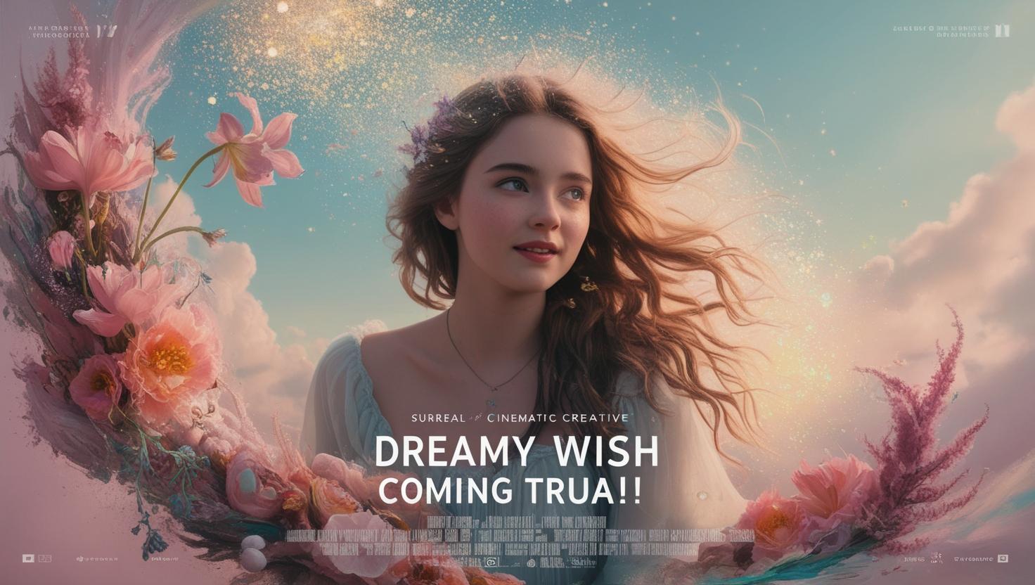 Dreamy wishes illustration