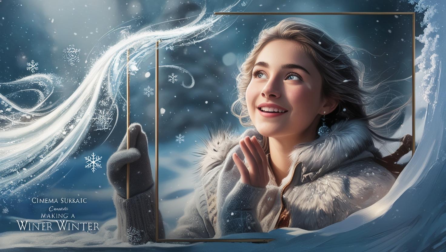 Winter wishes illustration