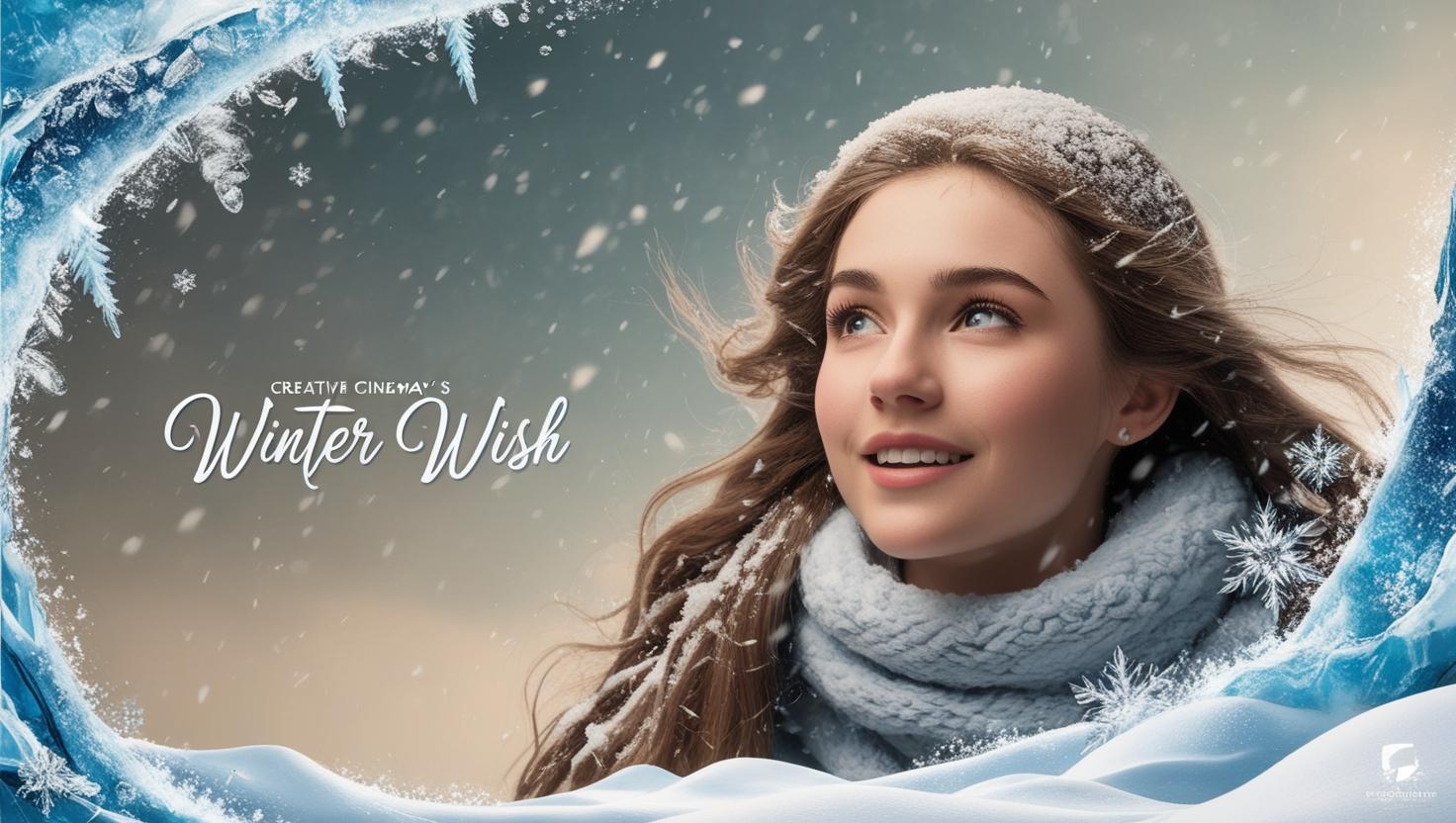 Winter wishes illustration