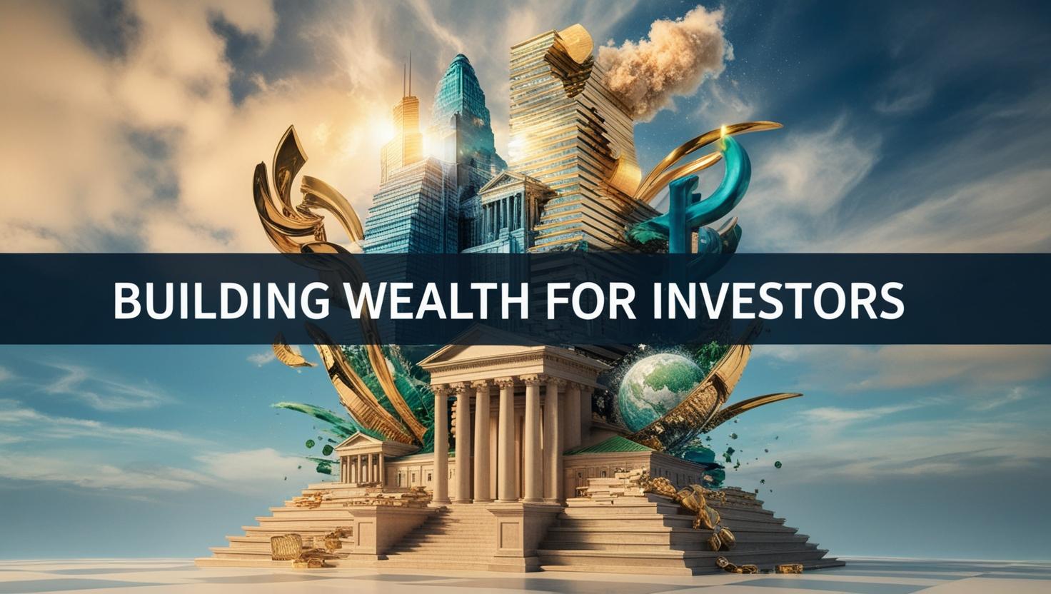 Wealth building illustration