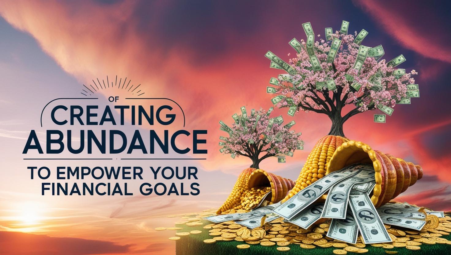 Financial abundance illustration