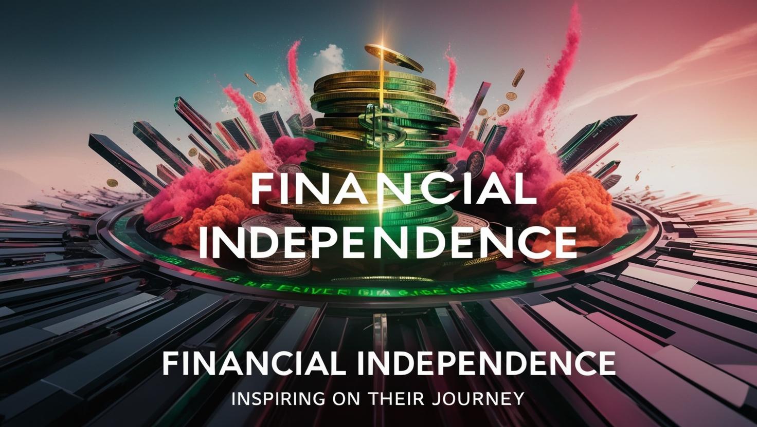 Financial independence illustration