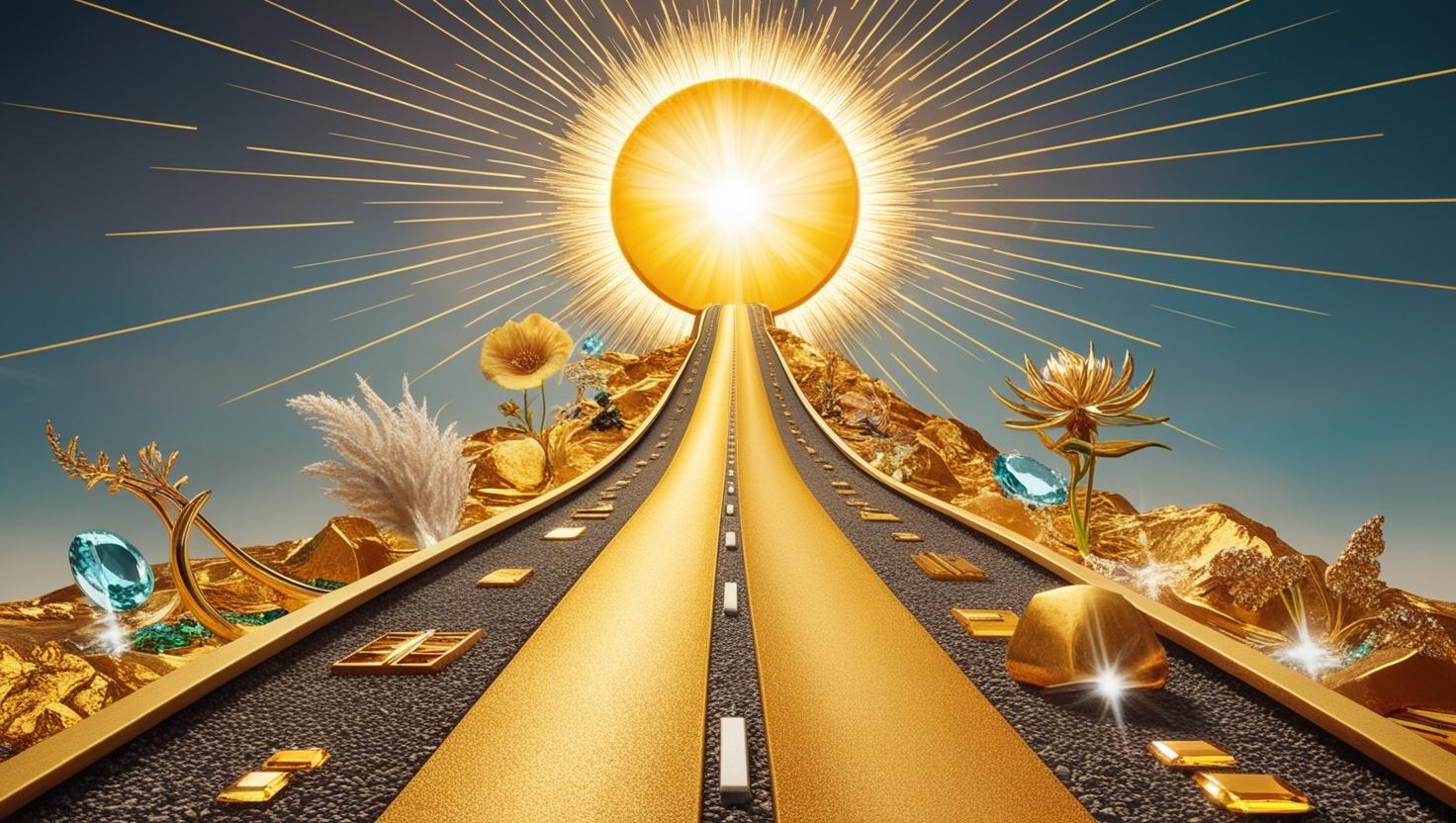 Journey to Wealth Illustration