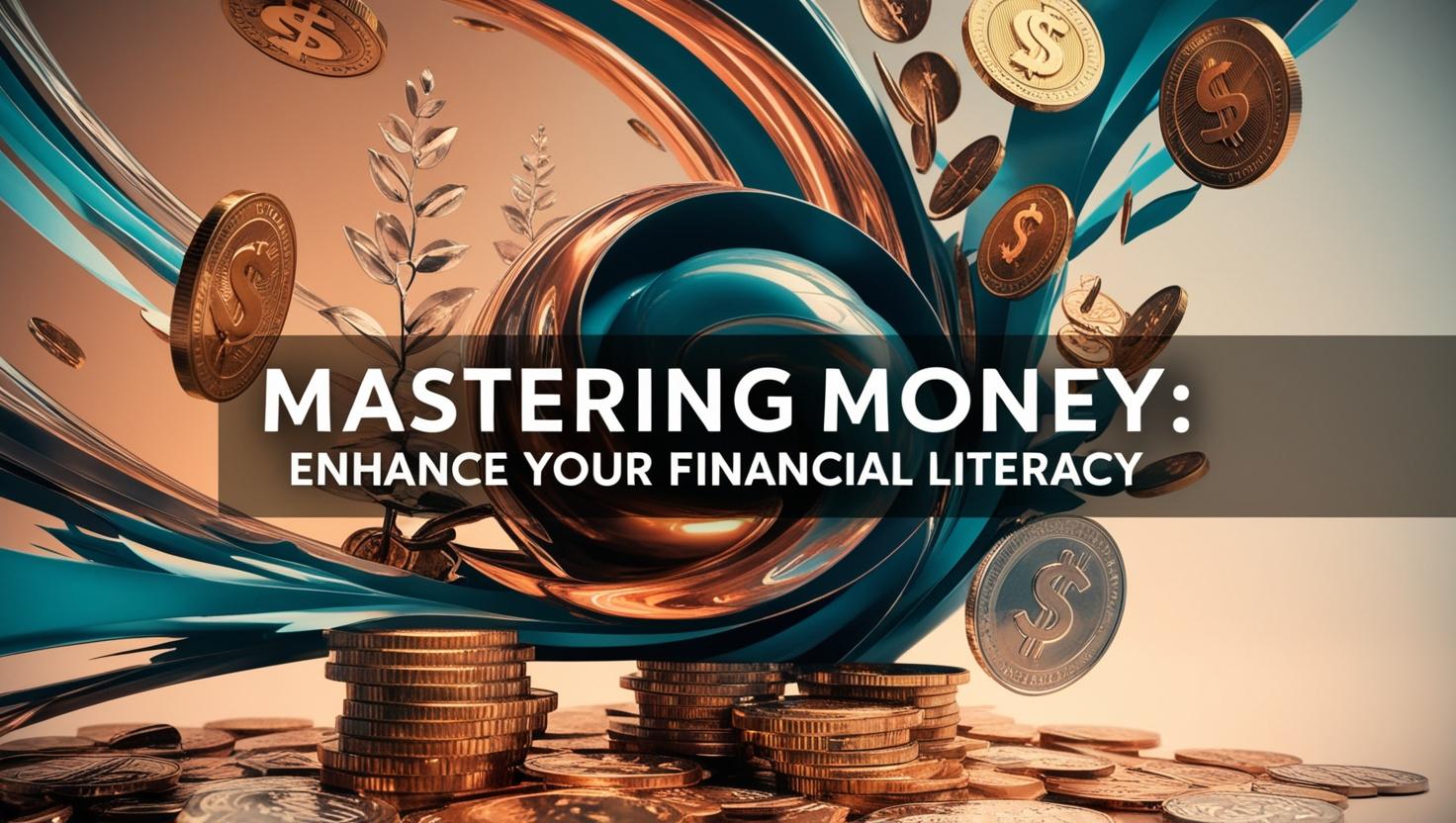 Financial literacy concept illustration