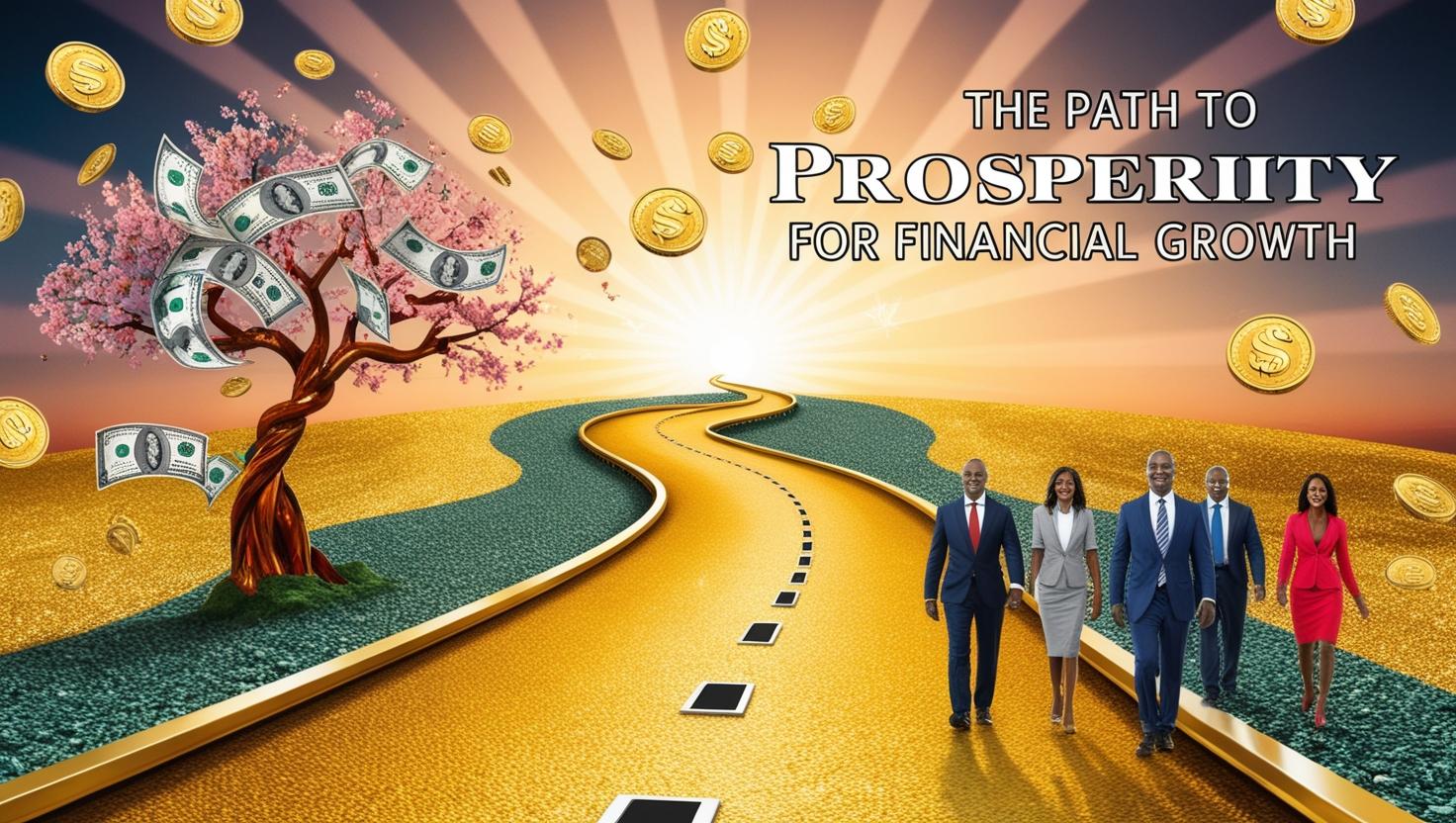 A pathway leading to prosperity