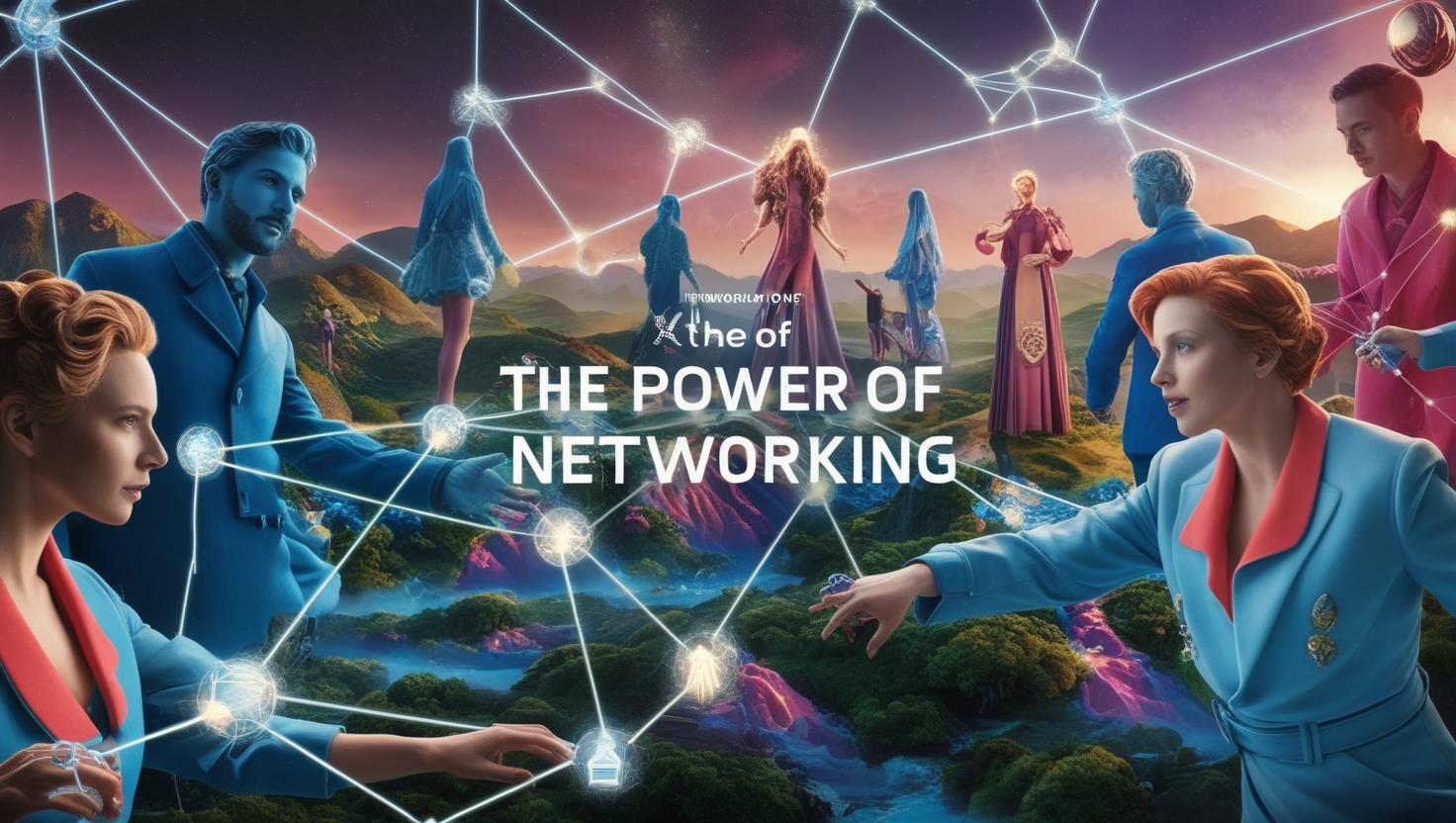 Networking illustration