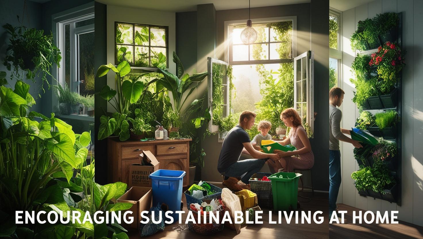 Sustainable living at home