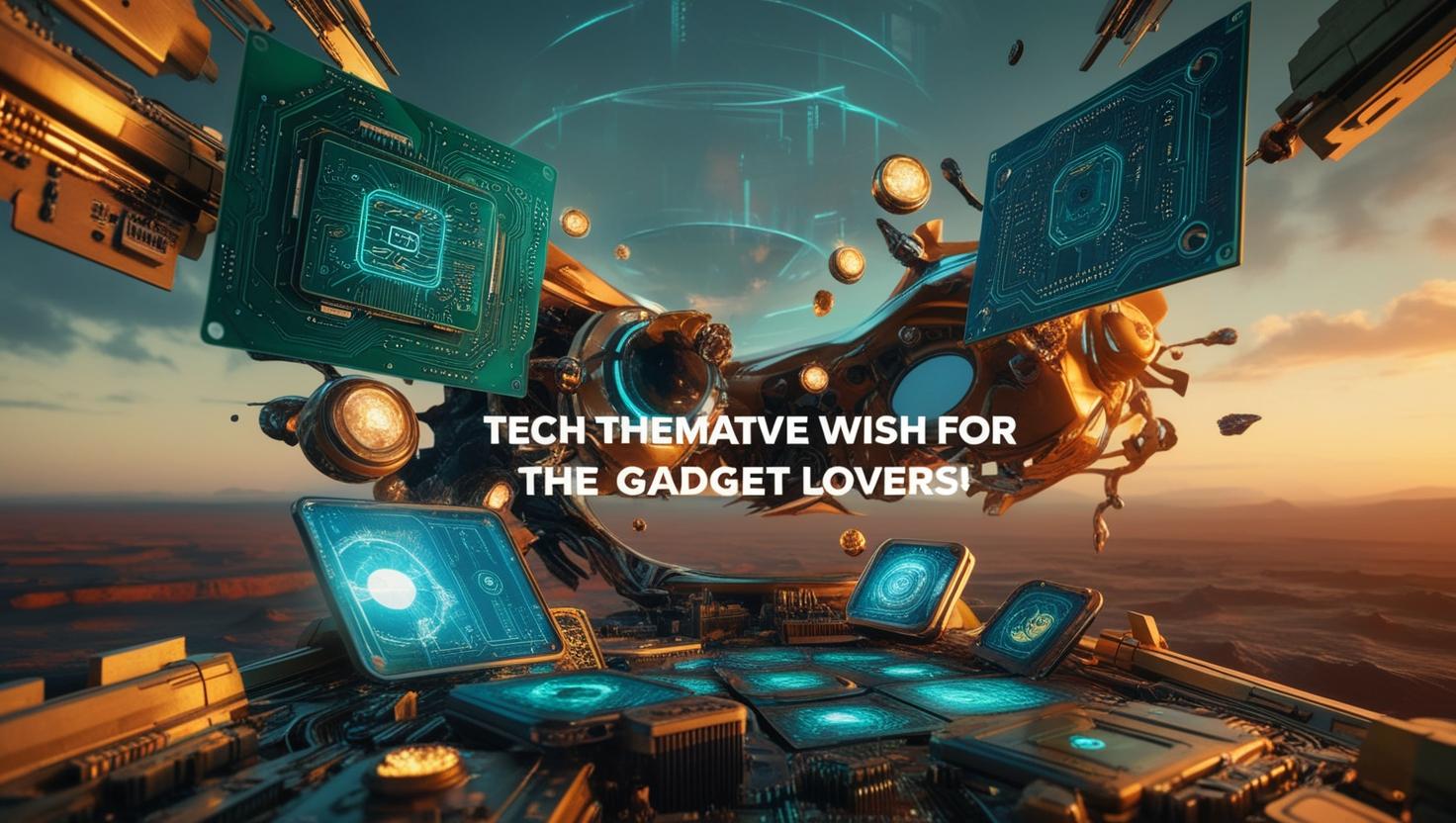 Gadget lovers celebrating technology