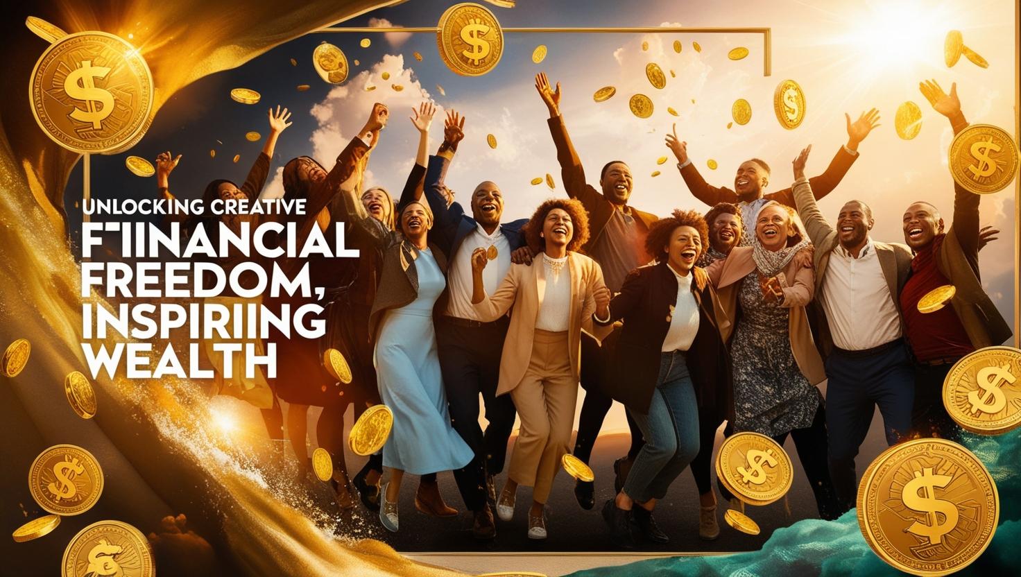 A depiction of financial freedom