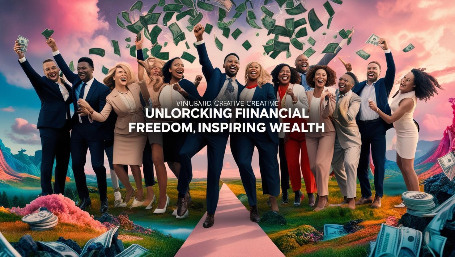 A depiction of financial freedom